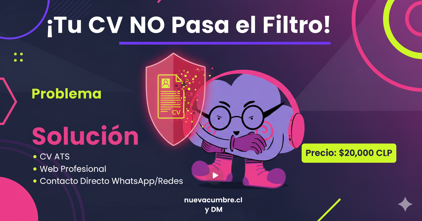 Portafolio Web Profesional con CV Optimizado para ATS